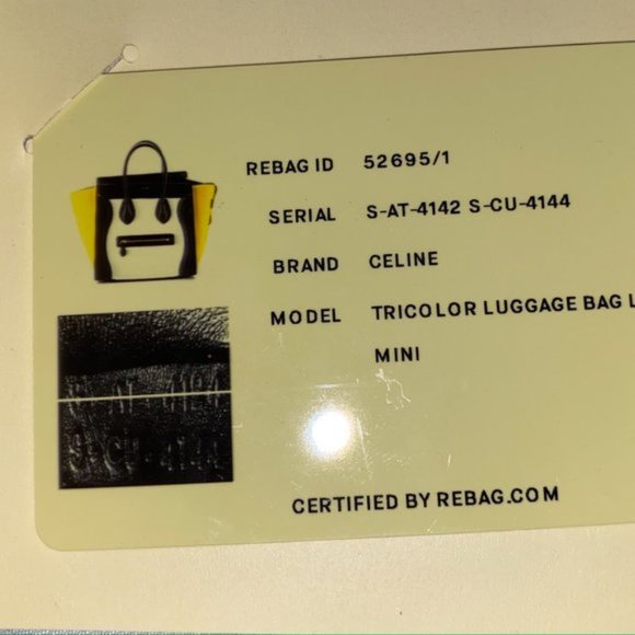 Celine Mini Luggage Bag - Picture 5 of 10